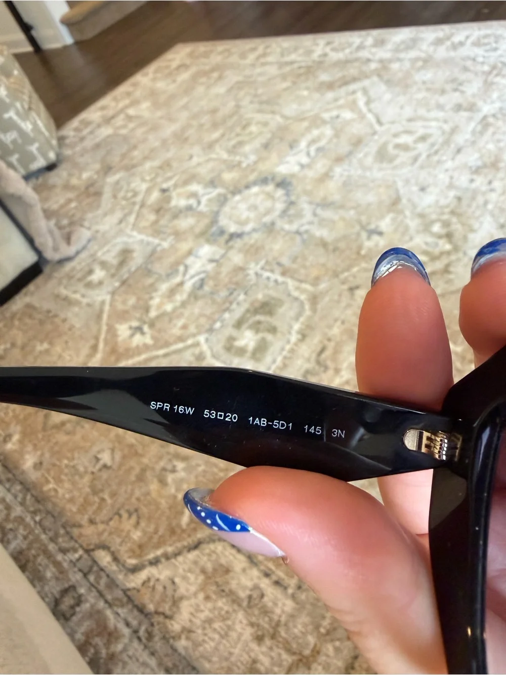 Prada Black Geometric Women's Sunglasses